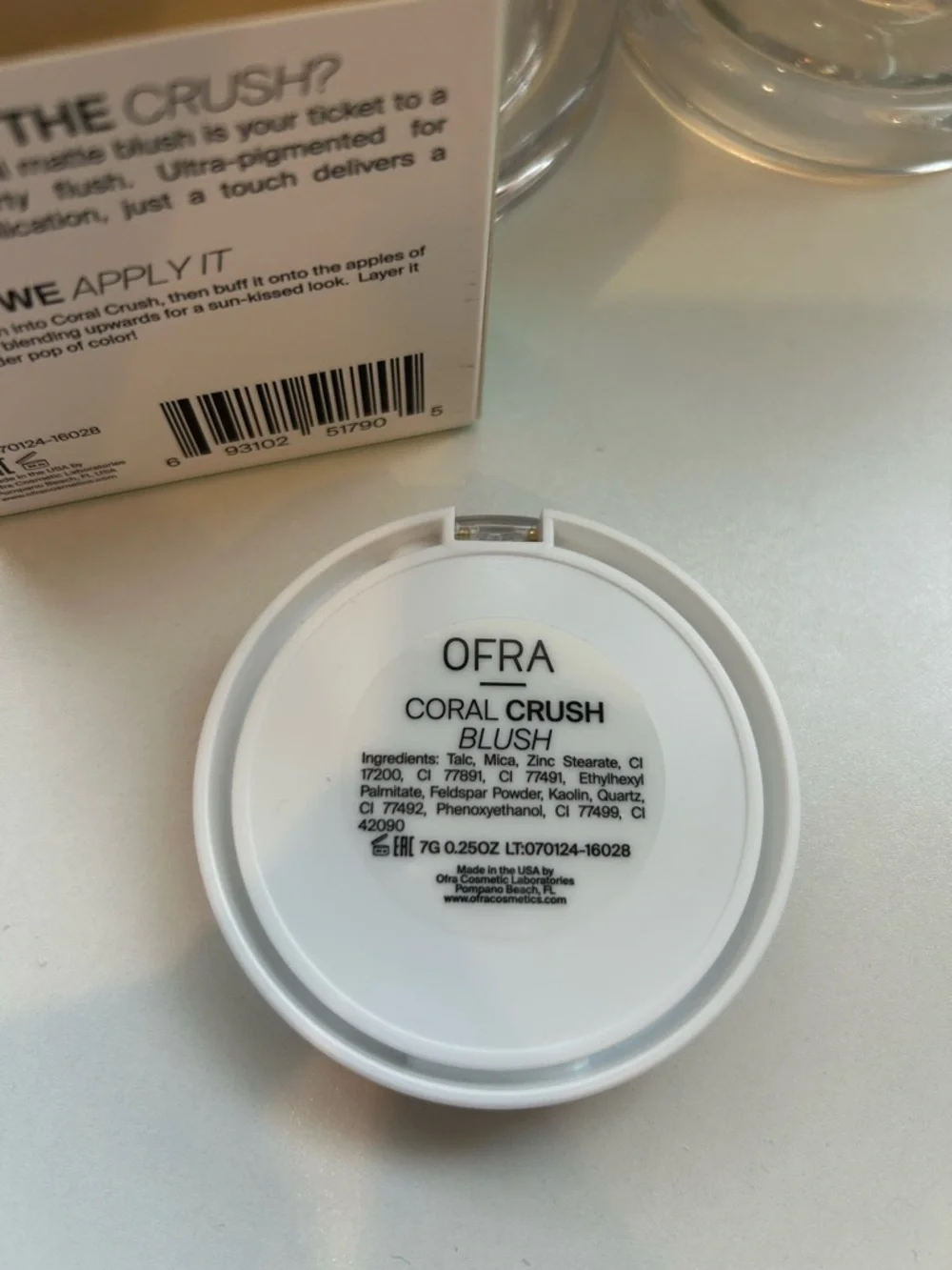 ✨ OFRA Coral Crush Blush | New in Box | Full Size 0.25 oz ✨